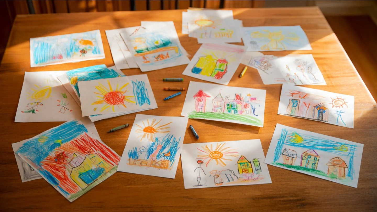 How to preserve kids' artwork: 7 methods that actually last