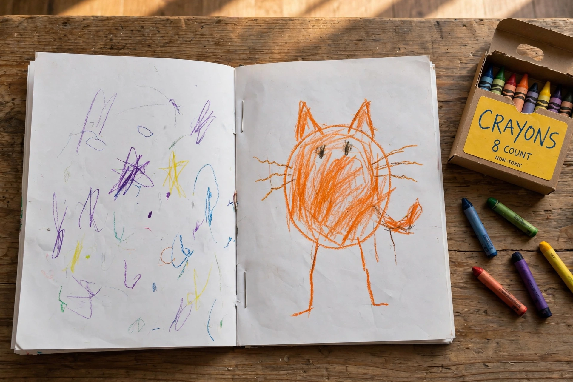 How to create your own doodle book (two ways, depending on what you want)