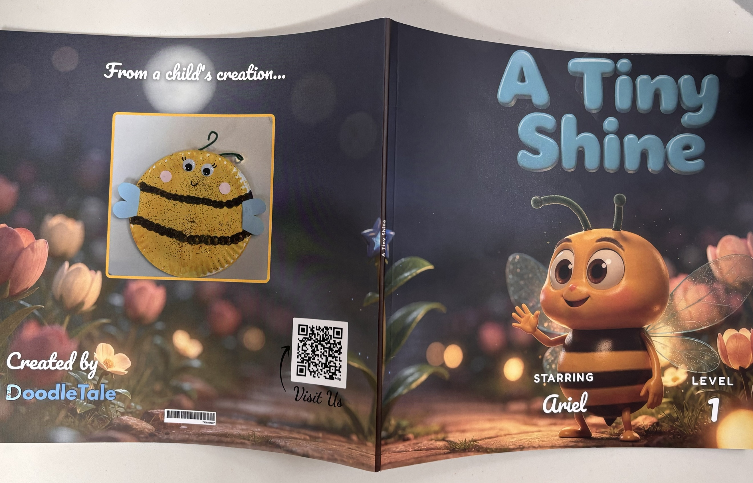From child's doodle to printed storybook